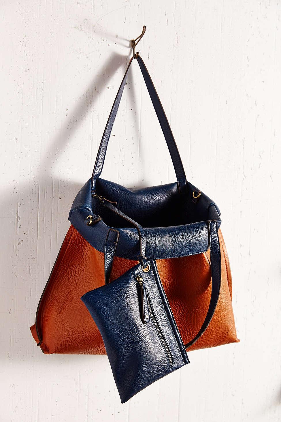 Vegan Leather Tote Bag Urban Outfitters Literacy Basics