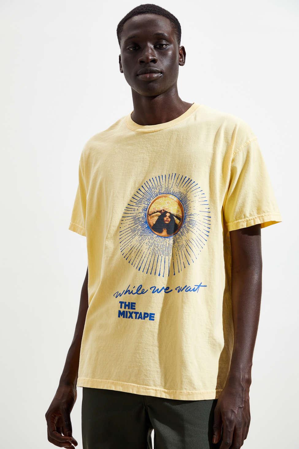 Urban Outfitters Kehlani Circle Burst Tee in Yellow for Men | Lyst