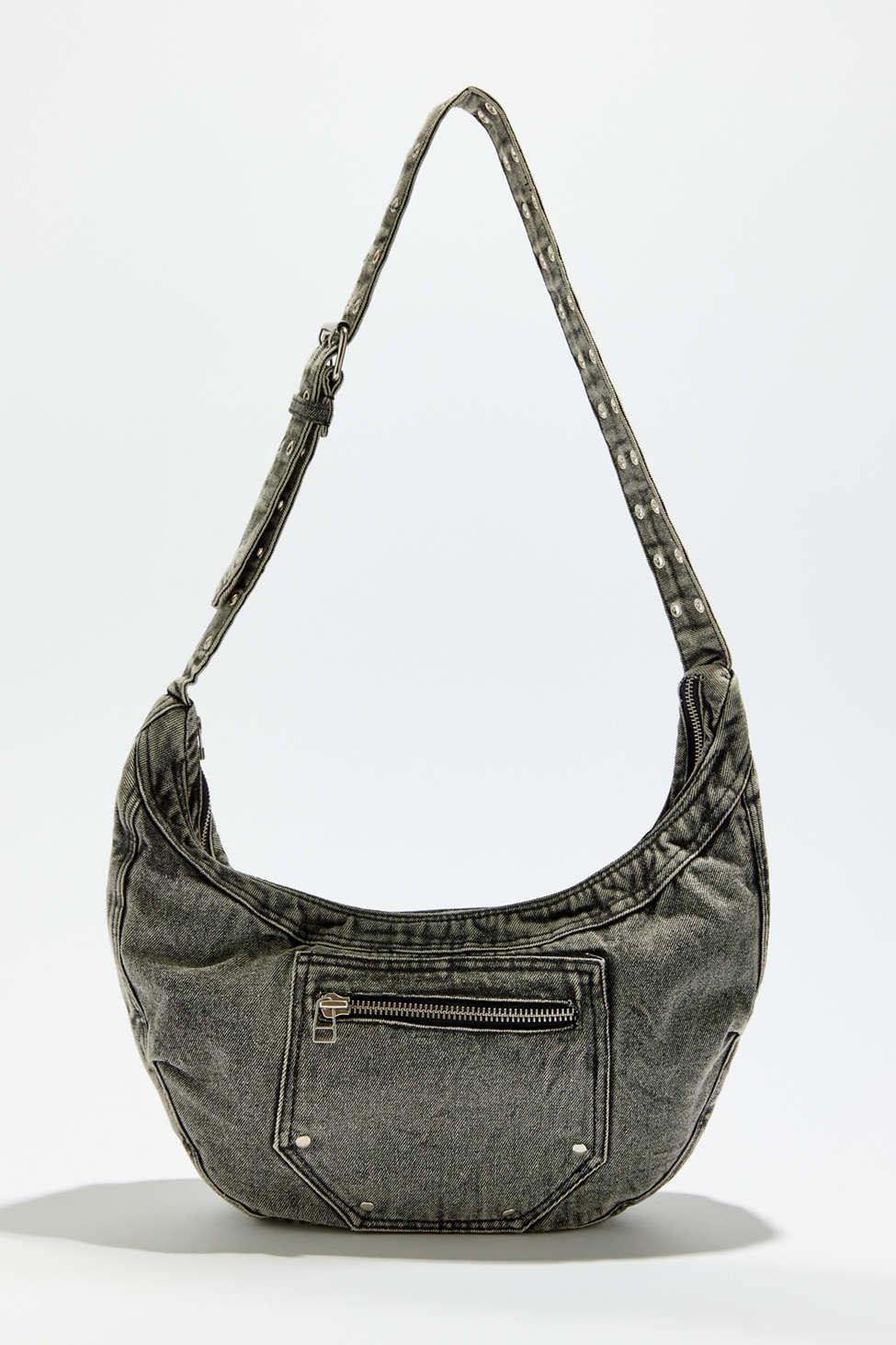 Urban Outfitters Darci Denim Shoulder Bag in Metallic | Lyst
