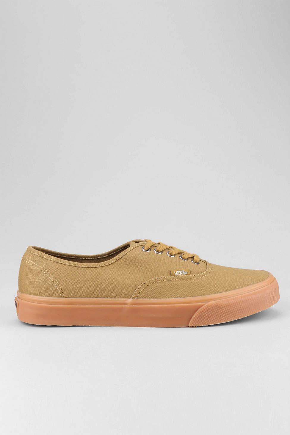 Vans Canvas Authentic Gum Sole Sneaker 