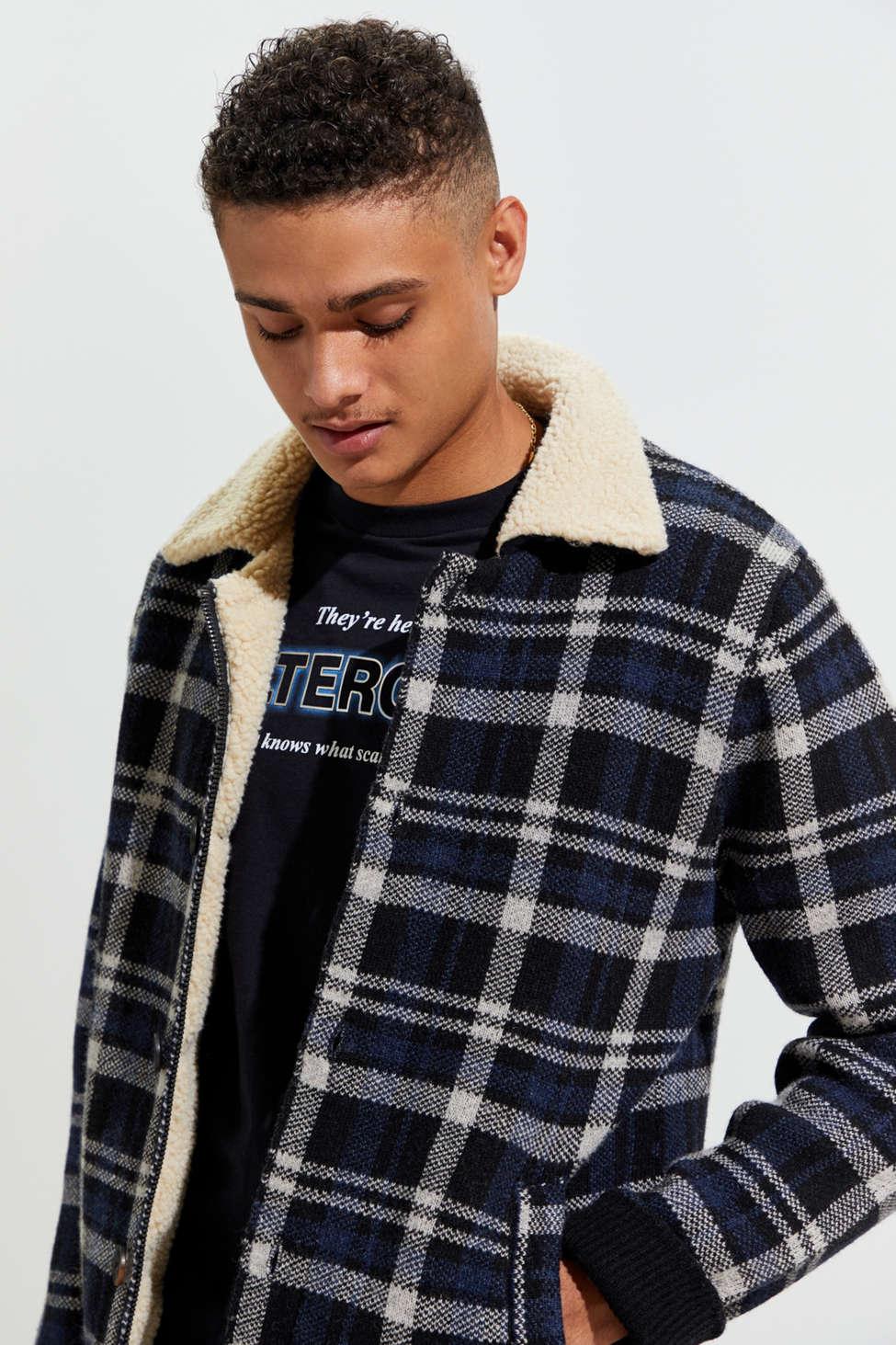 sherpa sweater jacket