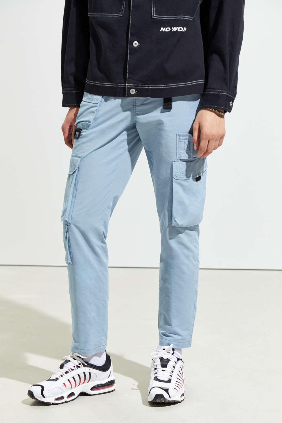 Urban Outfitters Cotton Uo Night Skinny Utility Cargo Pant in Blue for