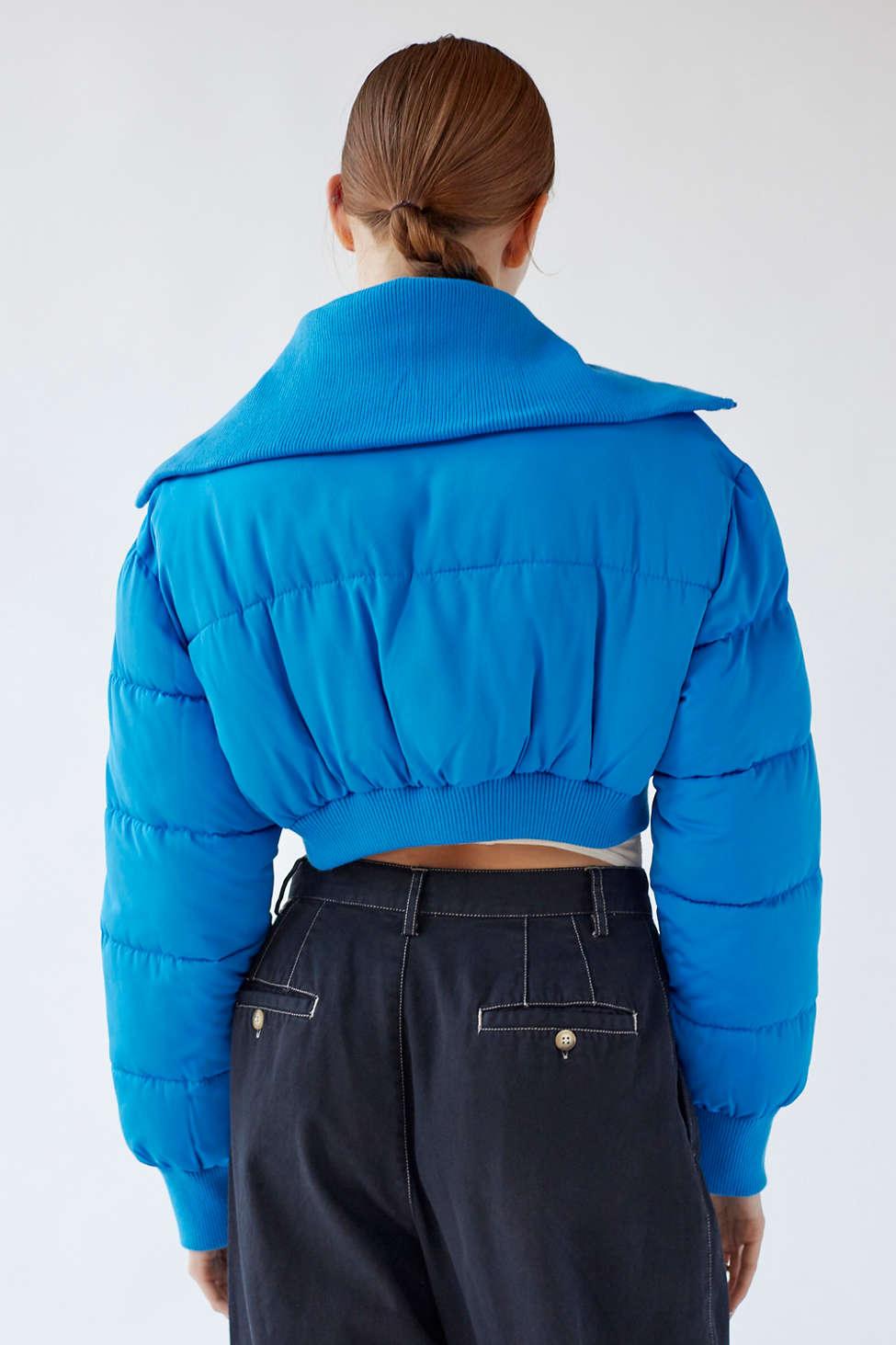 Urban Outfitters Uo Lily Cropped Puffer 