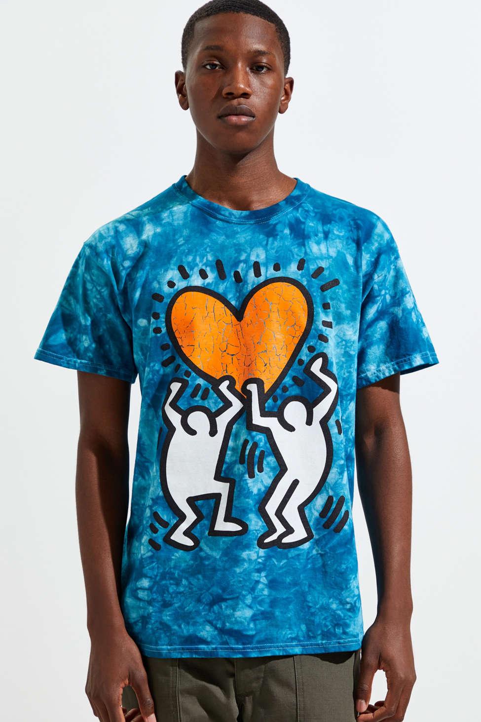 Keith haring tie dye hoodie new arrivals