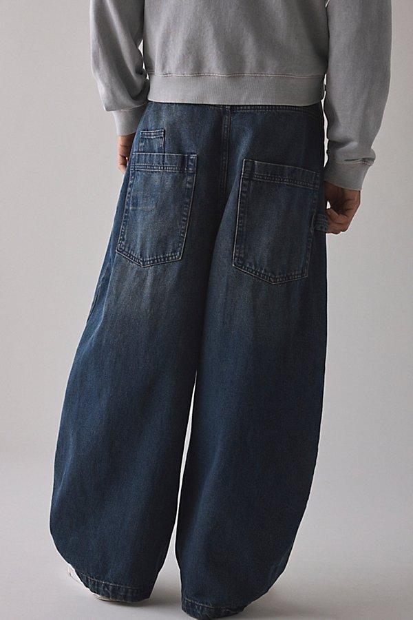 BDG Cocoon Fit Utility Jeans in Green for Men | Lyst