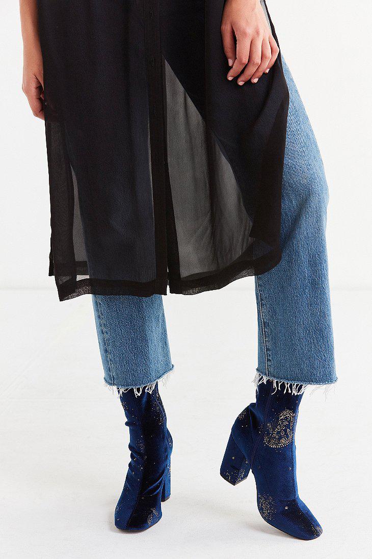 Urban Outfitters Celestial Glove Boot in Blue | Lyst