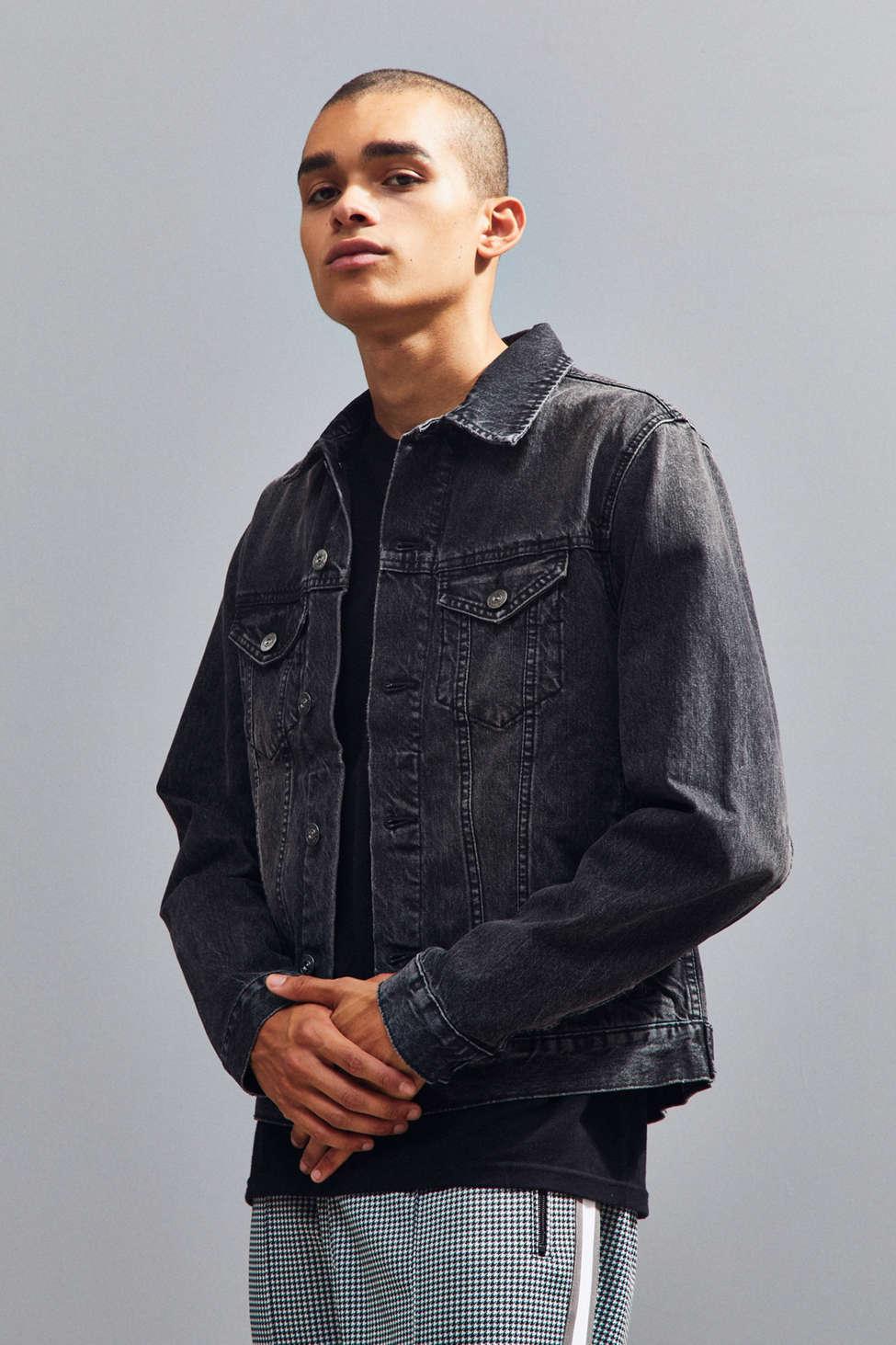 bdg black denim jacket