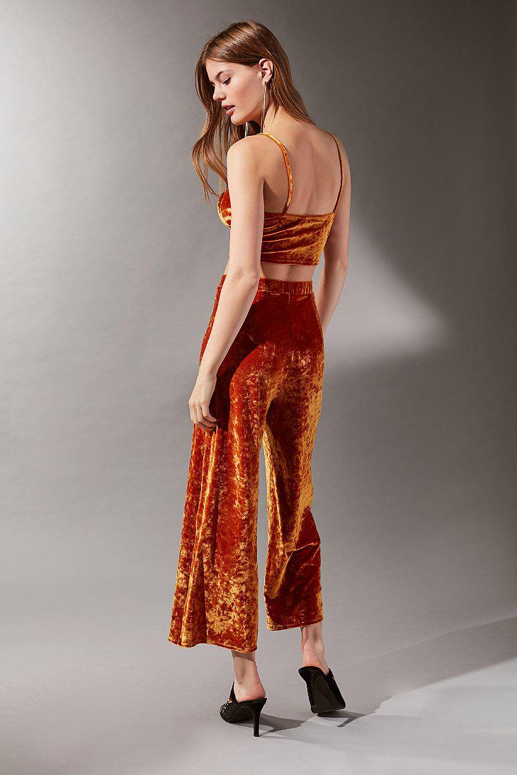 Urban Outfitters Uo Crushed Velvet 