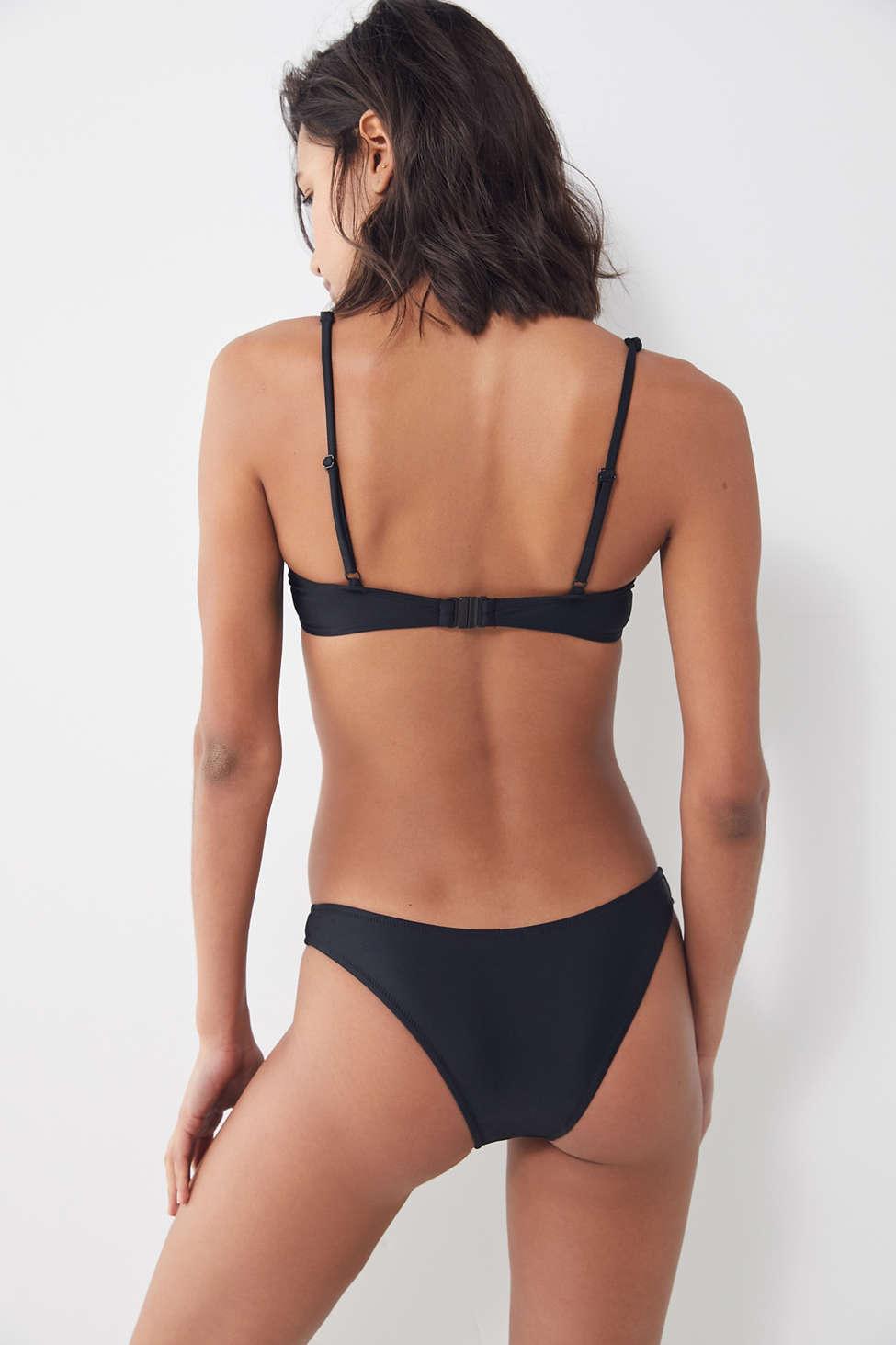 black monowire bikini