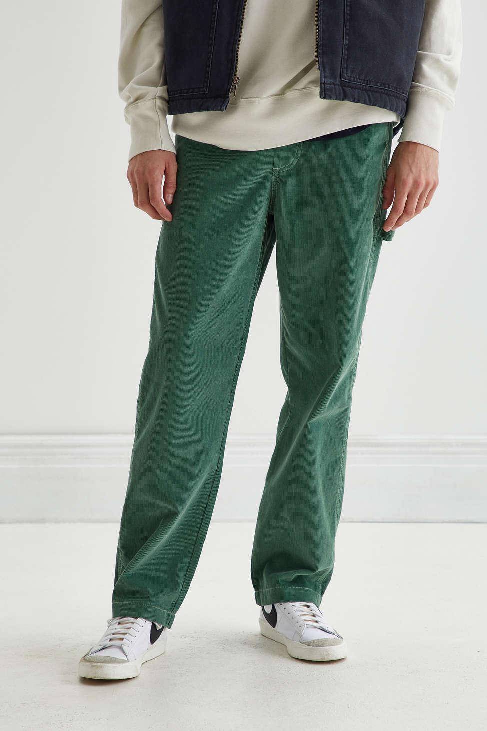 BDG Corduroy Relaxed Painter Pant in Green for Men | Lyst