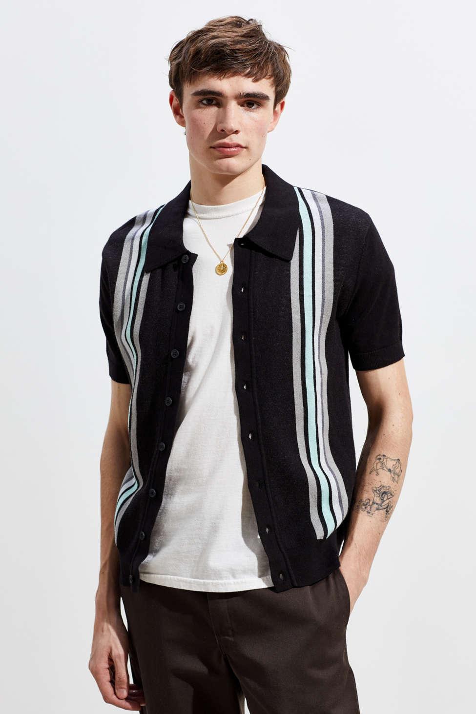 button down polo sweater