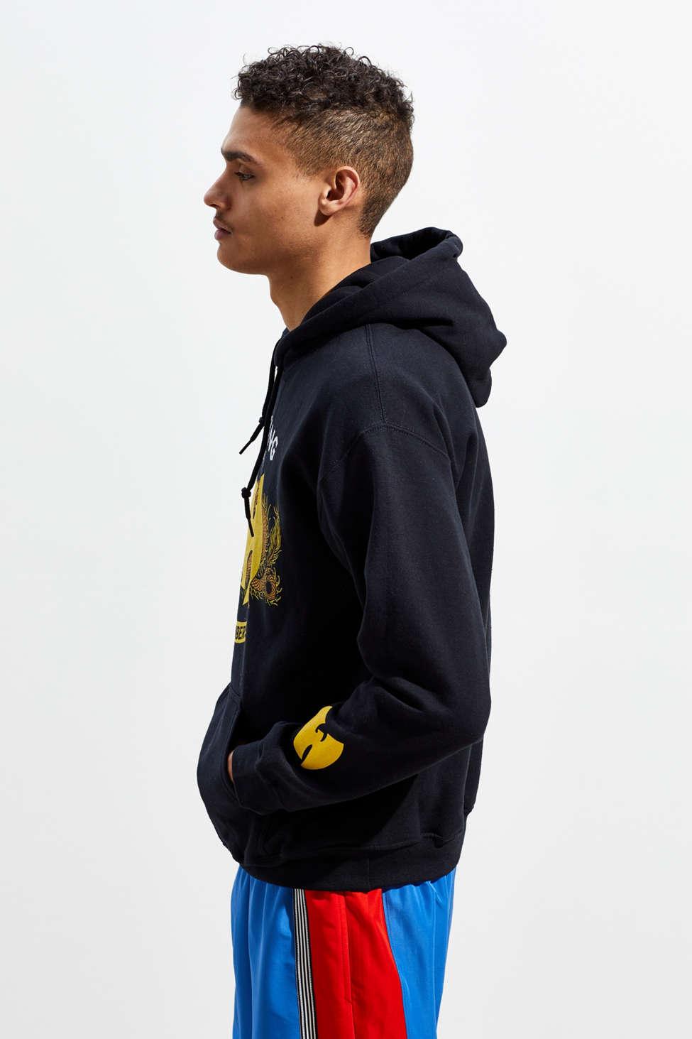 Urban Outfitters Wu-tang Clan Uo Exclusive 36 Chambers Hoodie Sweatshirt in  Black for Men | Lyst