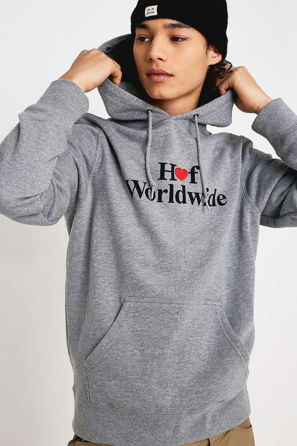 huf love hoodie