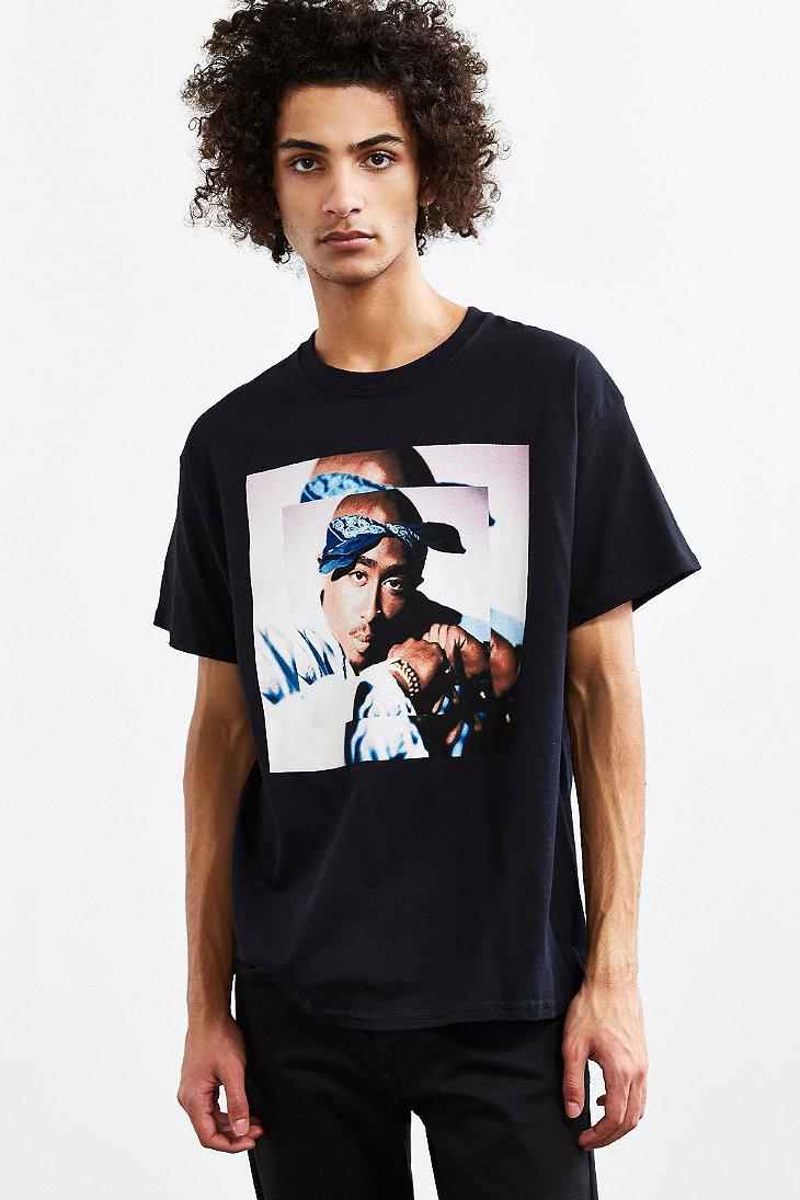 Urban Outfitters Cotton Tupac Blues Tee 
