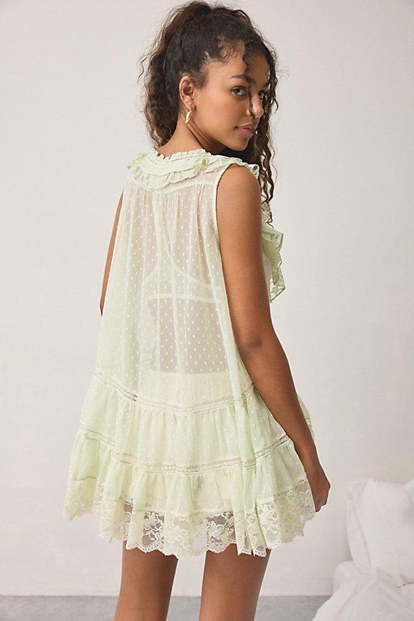 Out From Under Wildflower Sheer Lace Trim Sleep Dress | Lyst