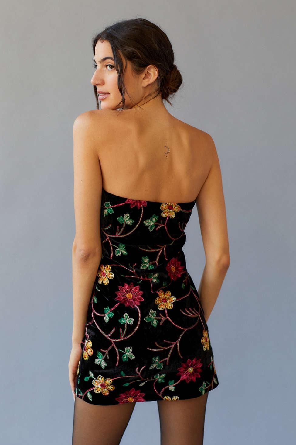 Velvet Uo Raegan Tube Mini Dress 