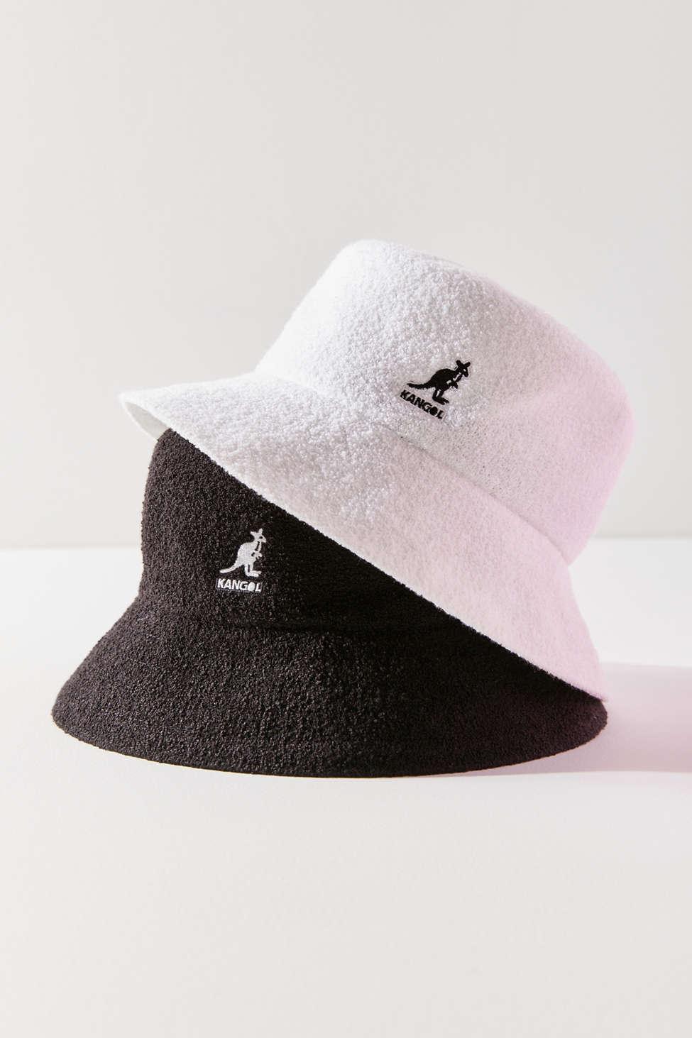 Kangol Synthetic Bermuda Bucket Hat in White Lyst