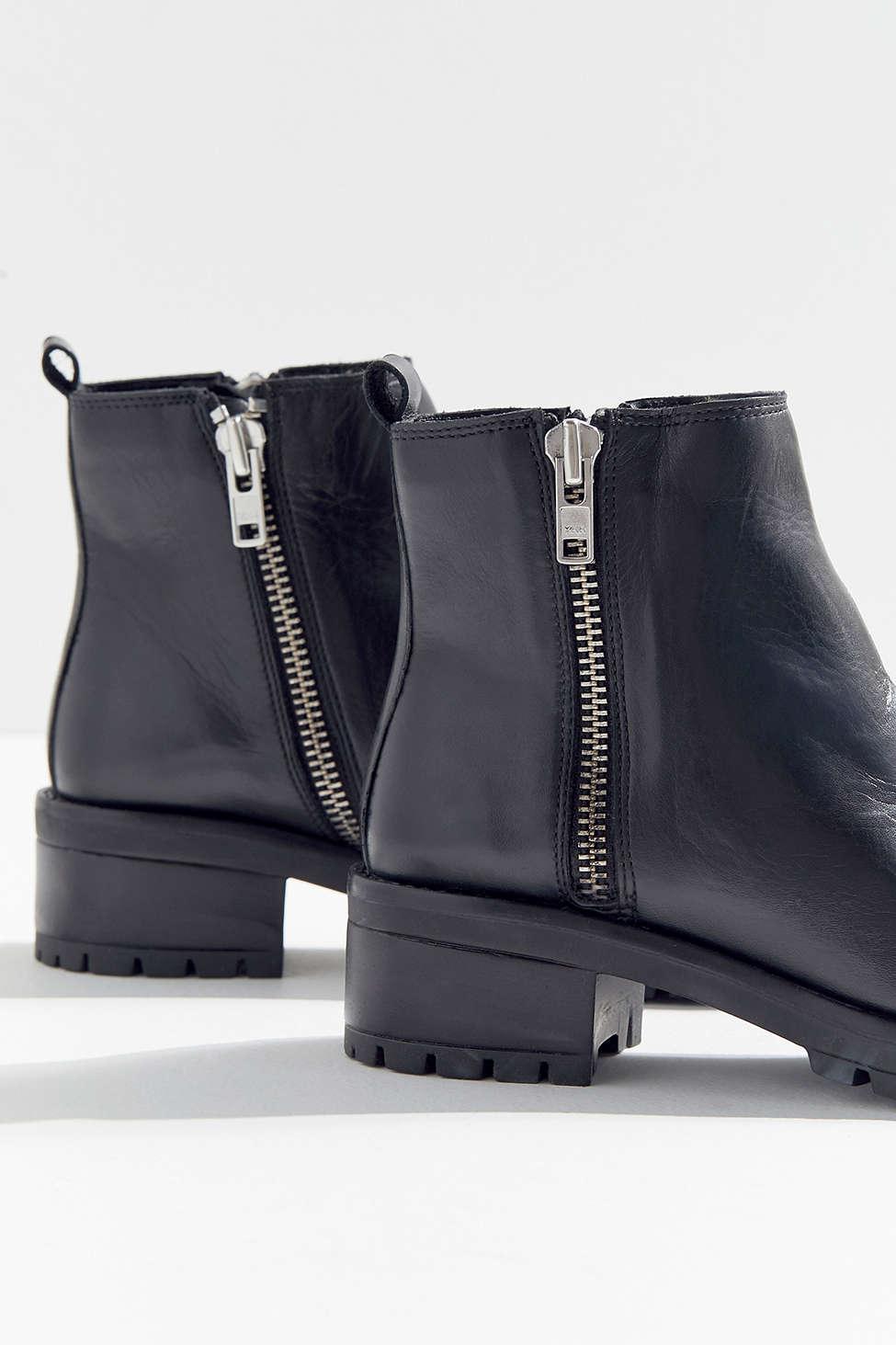 maci zippered ankle boot