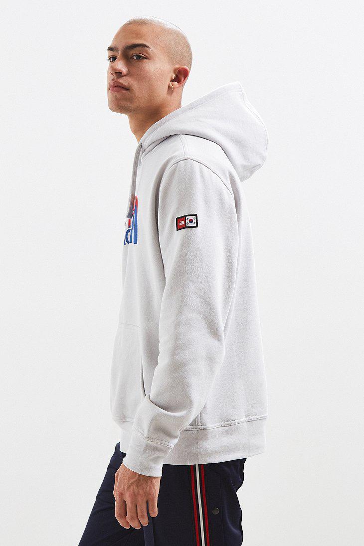 The North Face Cotton The North Face Korea Flag Logo Hoodie Sweatshirt in  Light Grey (Gray) for Men - Lyst
