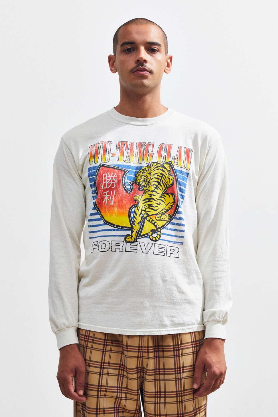 Urban Outfitters Wu-tang Clan Tiger Long Sleeve Tee for Men | Lyst Canada