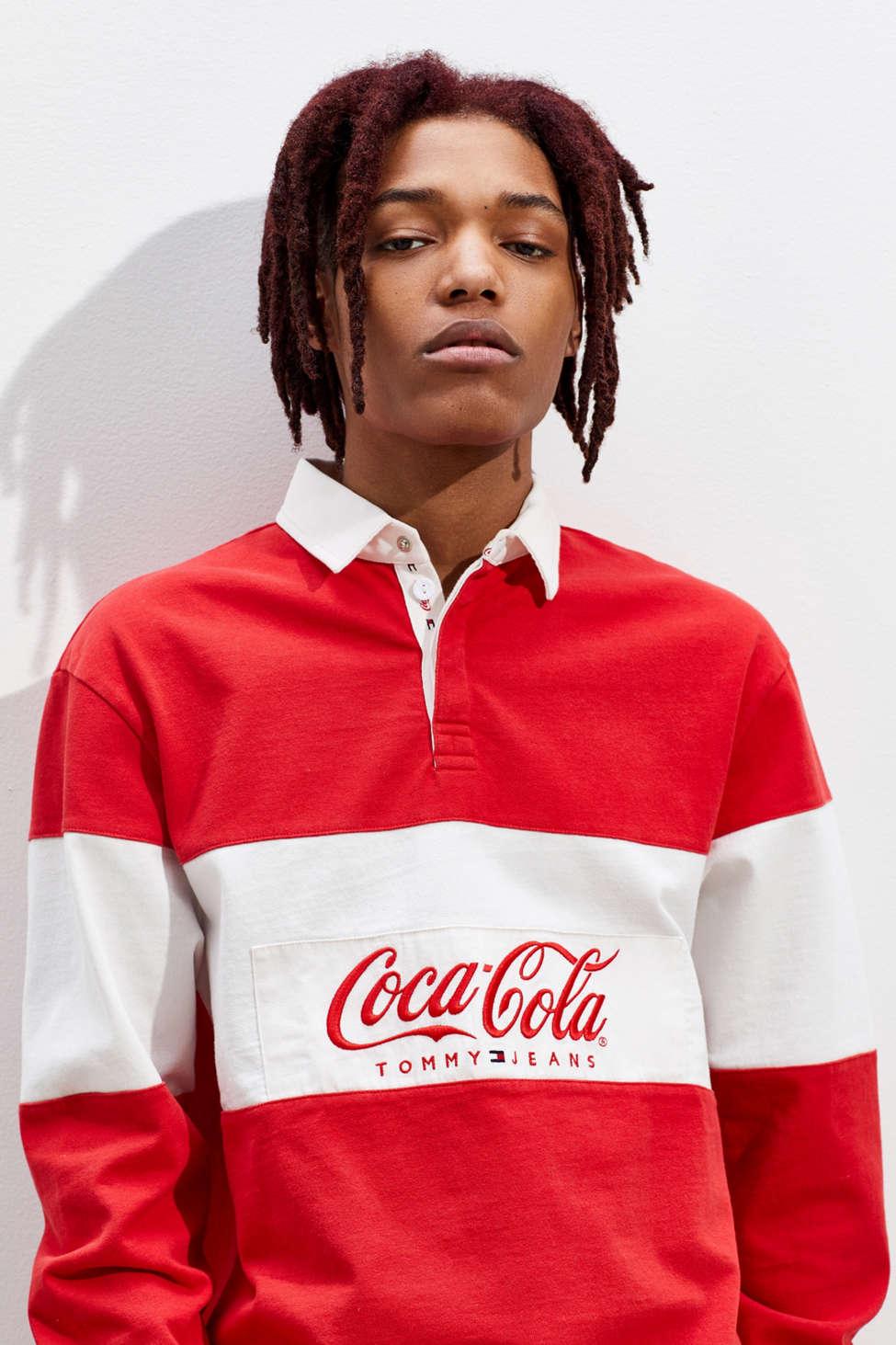 Tommy Hilfiger X Coca-cola Rugby Red for Men | Lyst
