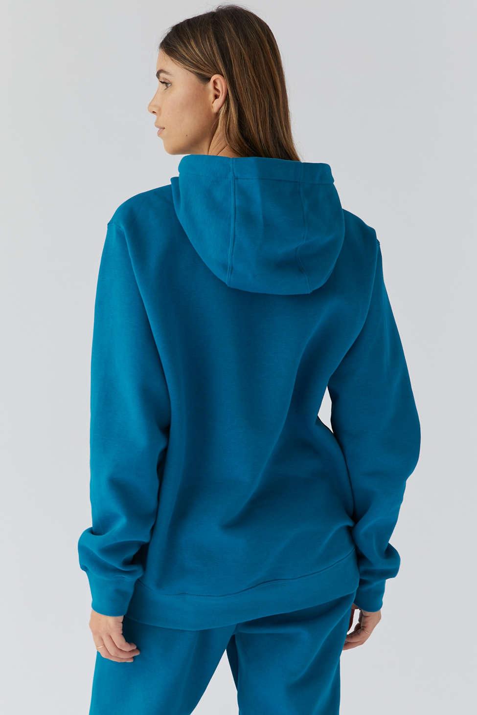 Nike Swoosh Hoodie Sweatshirt in Sapphire (Blue) - Lyst