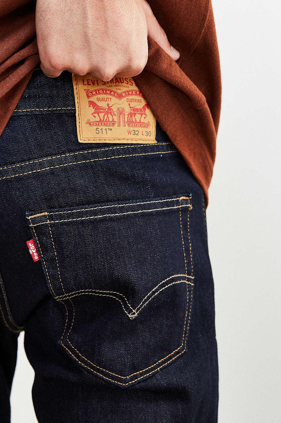 levi's 511 dark hollow