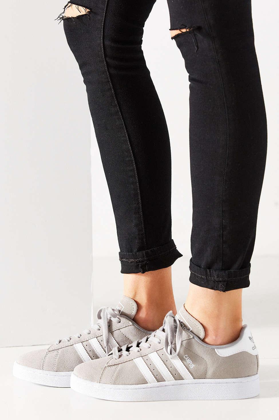 adidas Originals Campus Sneaker in Grey (Gray) - Lyst