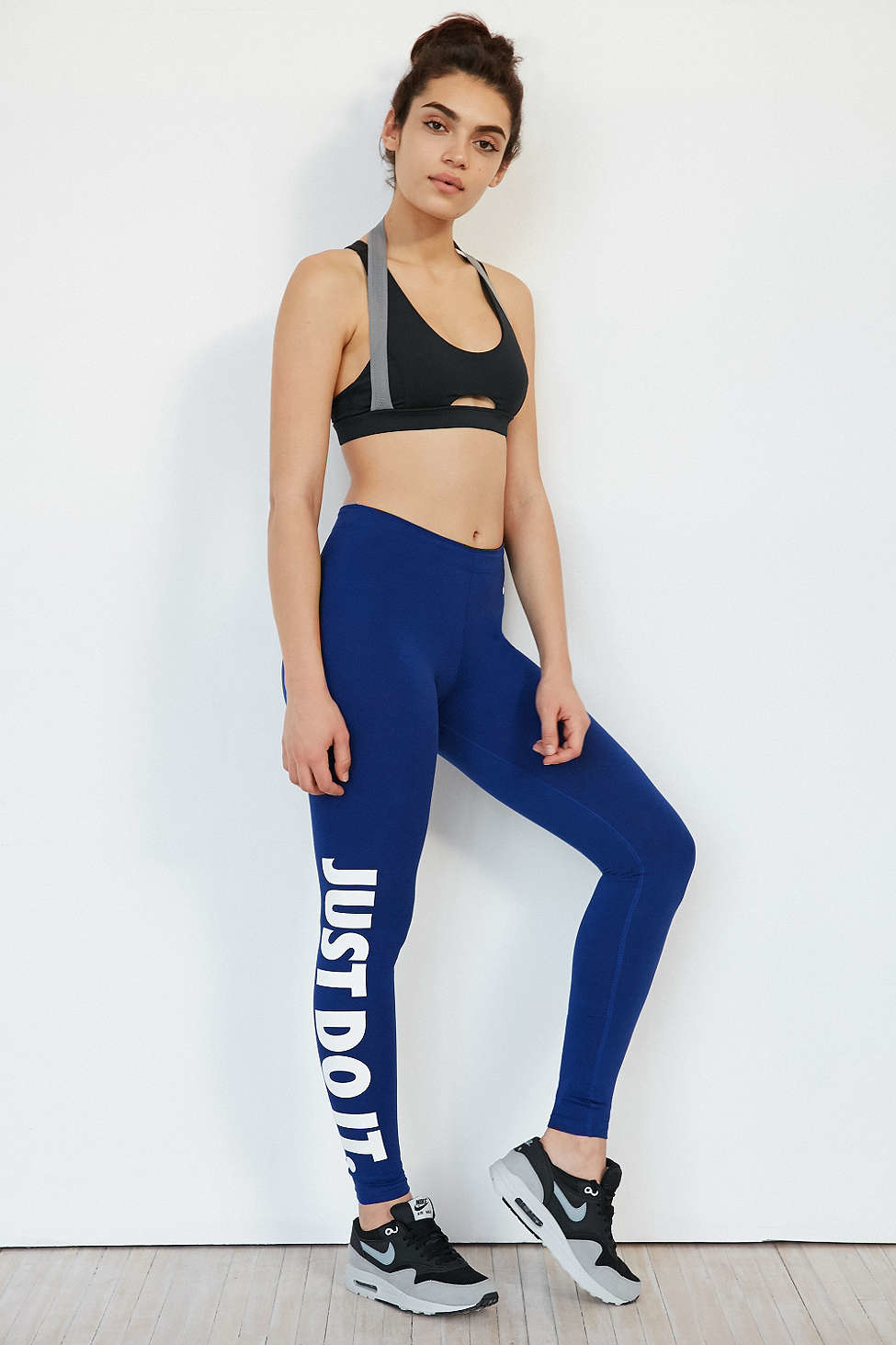 Nike Leg-a-see Just Do It Legging in Blue | Lyst