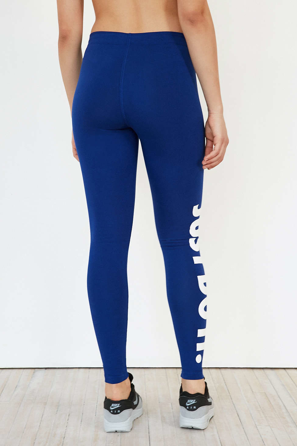 Nike Leg-a-see Just Do It Legging in Blue | Lyst