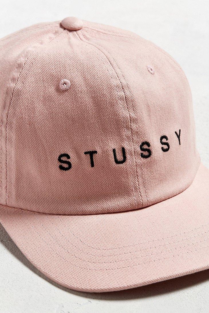 Envision kuvert markør Stussy Pink Strapback Baseball Hat for Men | Lyst