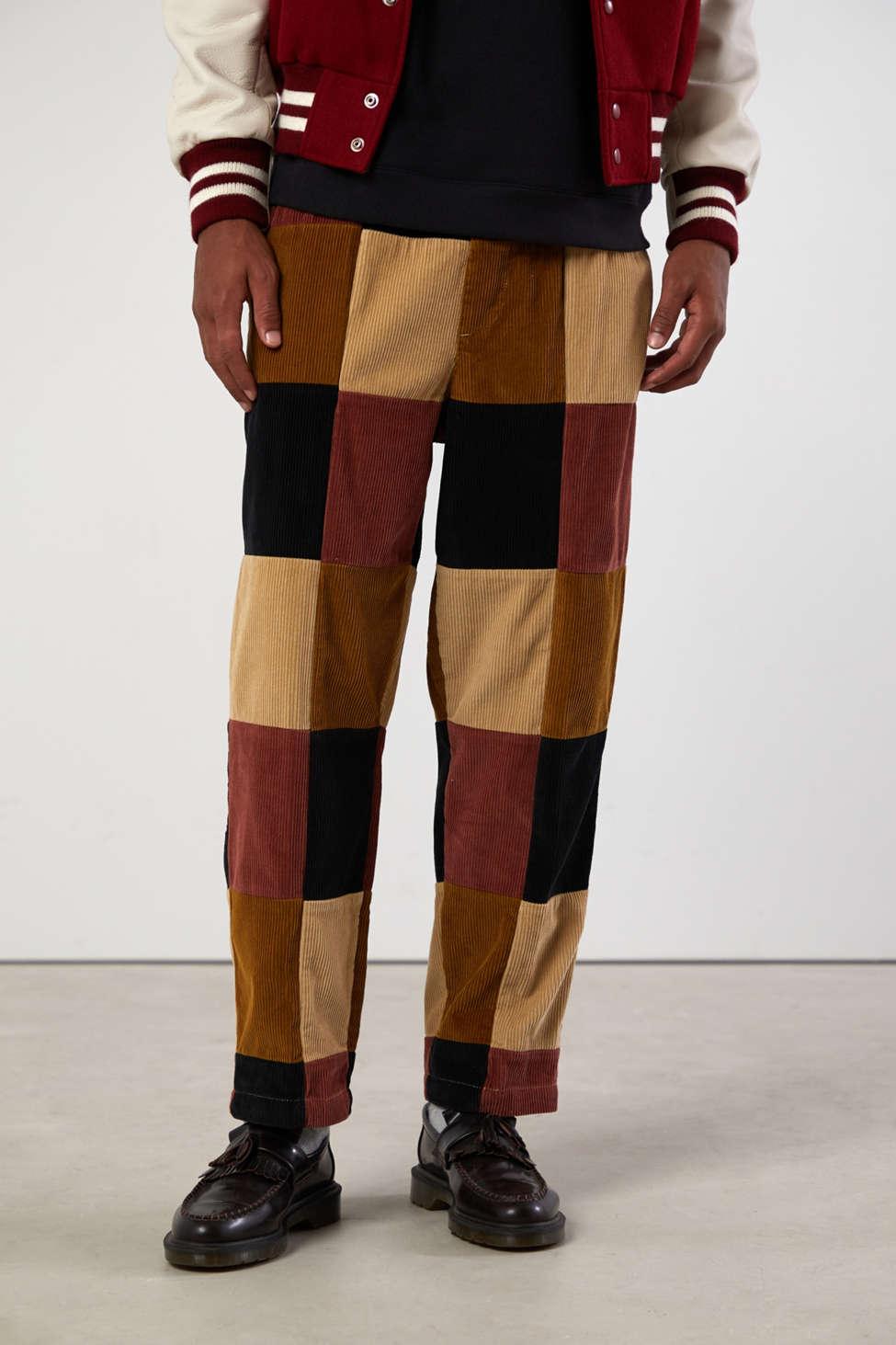 Men's 70s Patchwork Pants