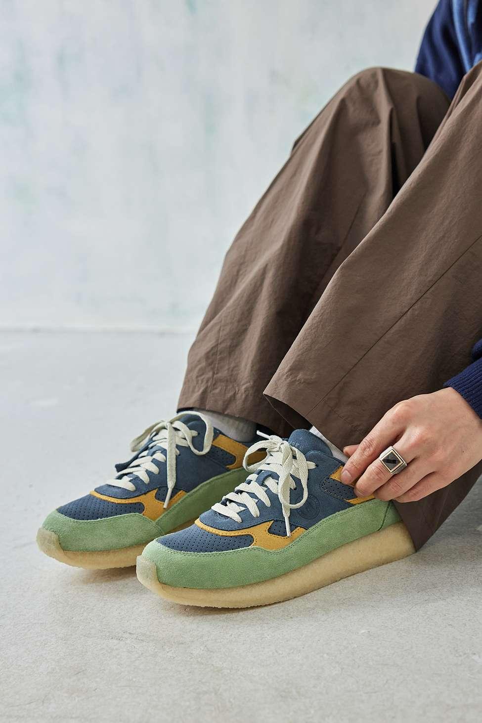 Clarks Originals 8th Street By Ronnie Fieg Lockhill Trainers in Green for Men Lyst UK