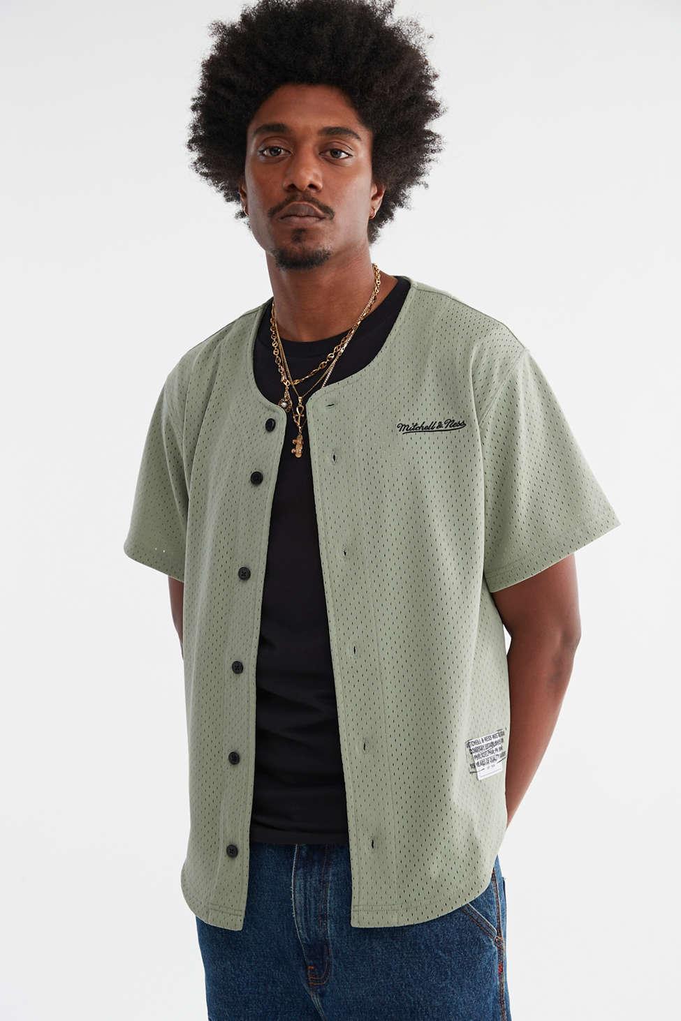 Mitchell ness baseball jersey sales