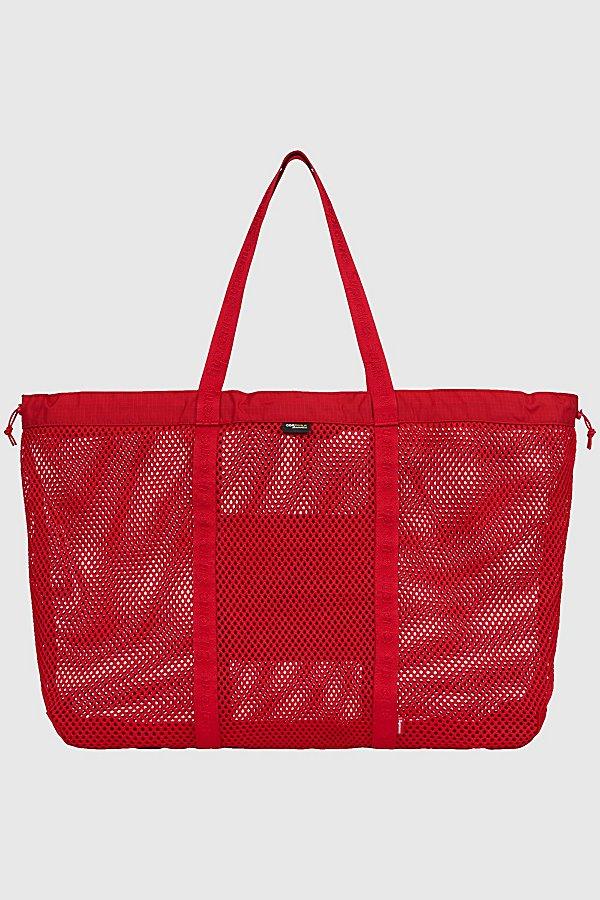 Supreme Mesh Tote Bag (Ss25) in Red for Men | Lyst
