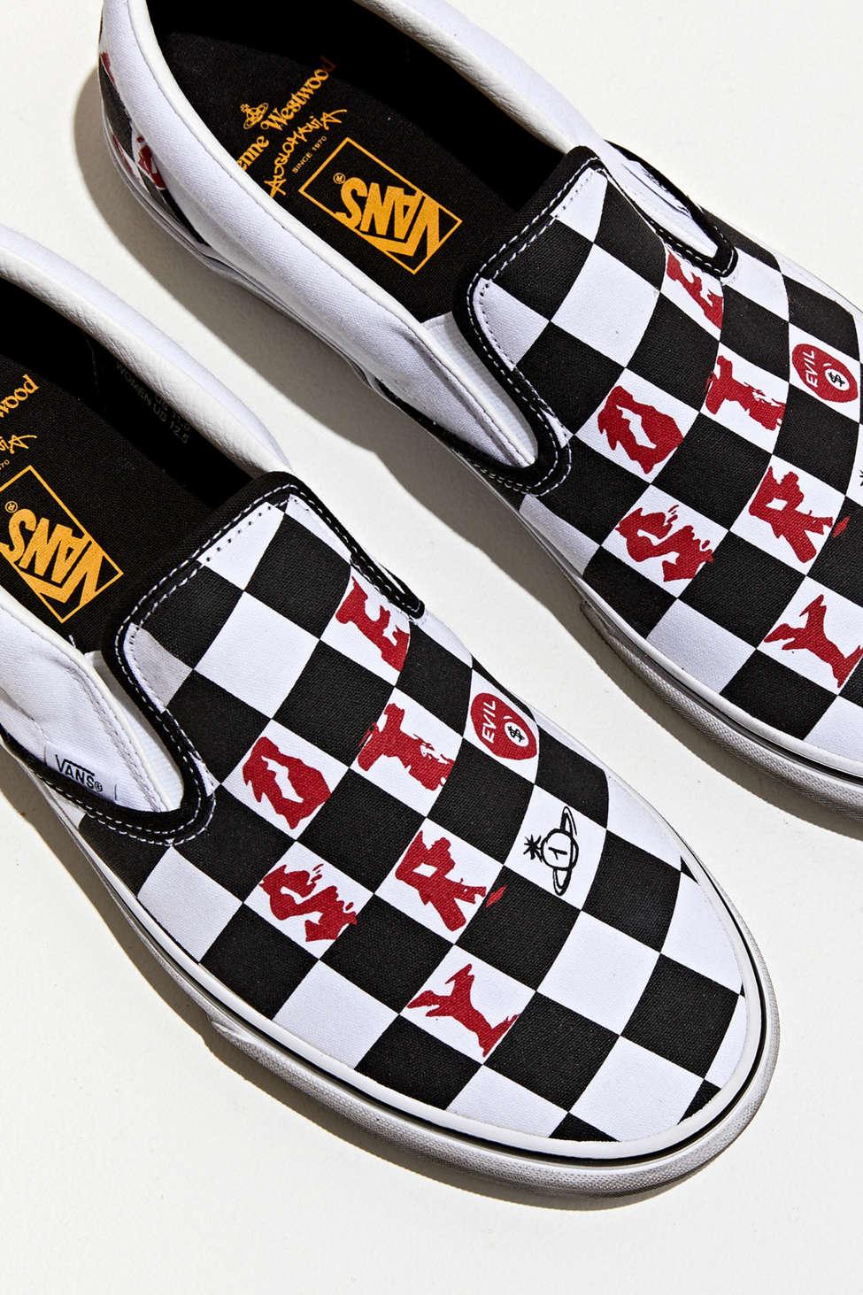 vivienne westwood checkered vans