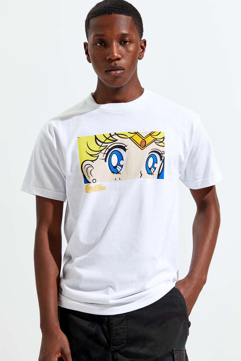 Urban Outfitters Sailor Moon Eyes Tee for Men | Lyst