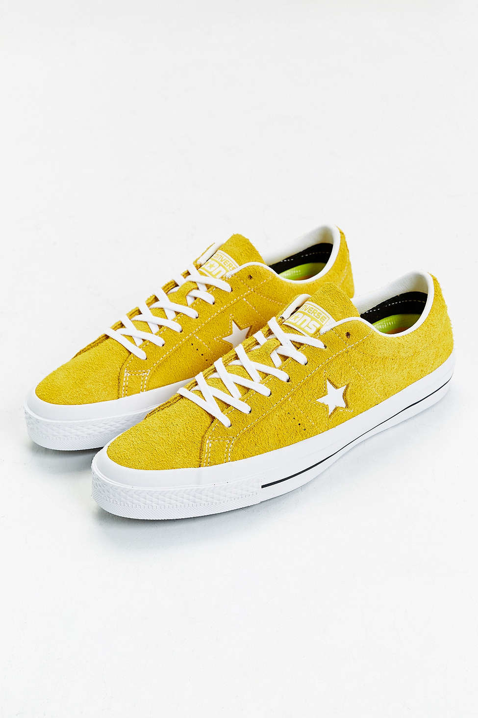 Converse Suede Cons One Star Pro Sneaker in Yellow for Men - Lyst