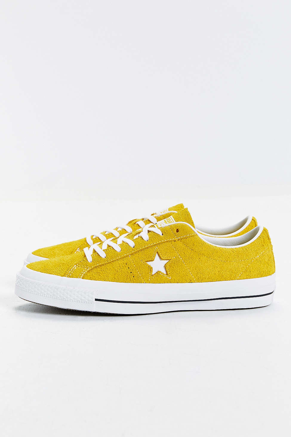 converse one star suede sneaker yellow