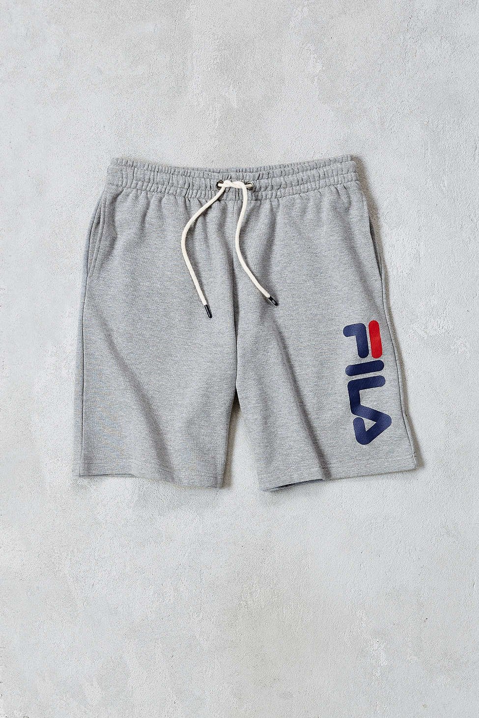 grey fila shorts