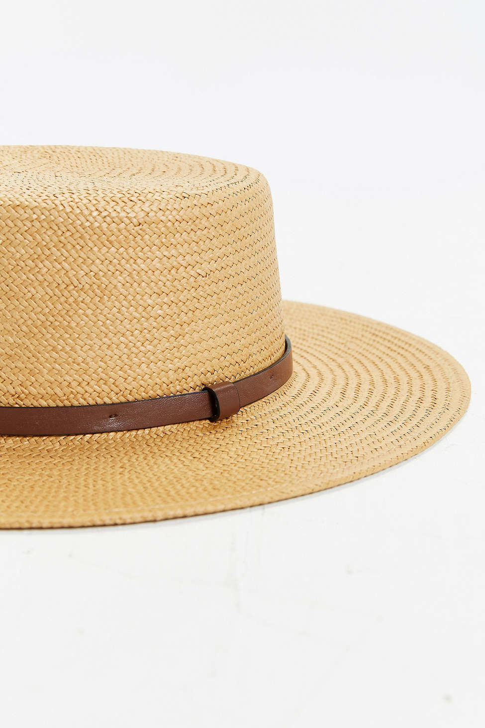 Urban Outfitters Straw Baseball Hat in Brown