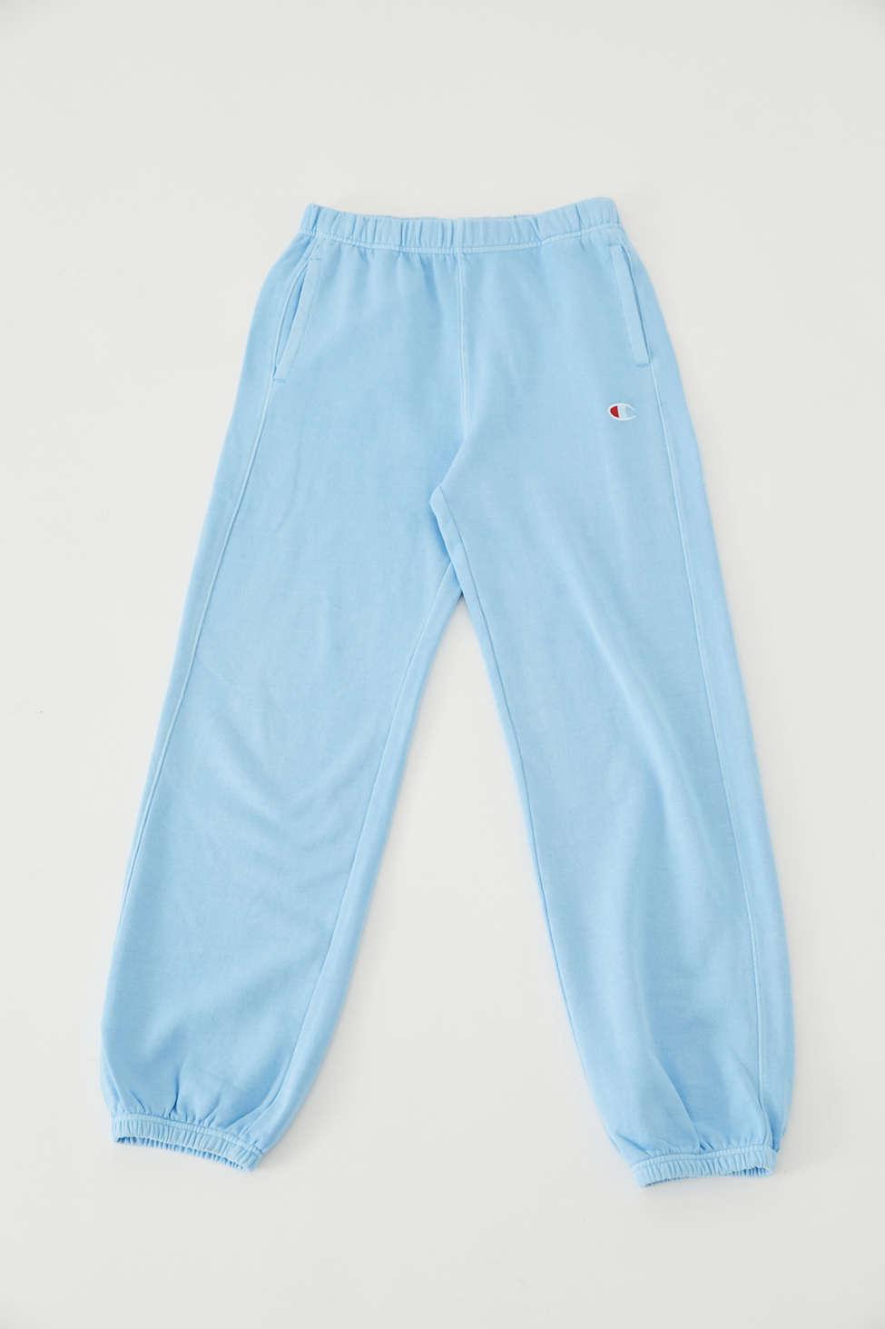 Champion Vintage Wash Oversized Sweatpant in Blue | Lyst