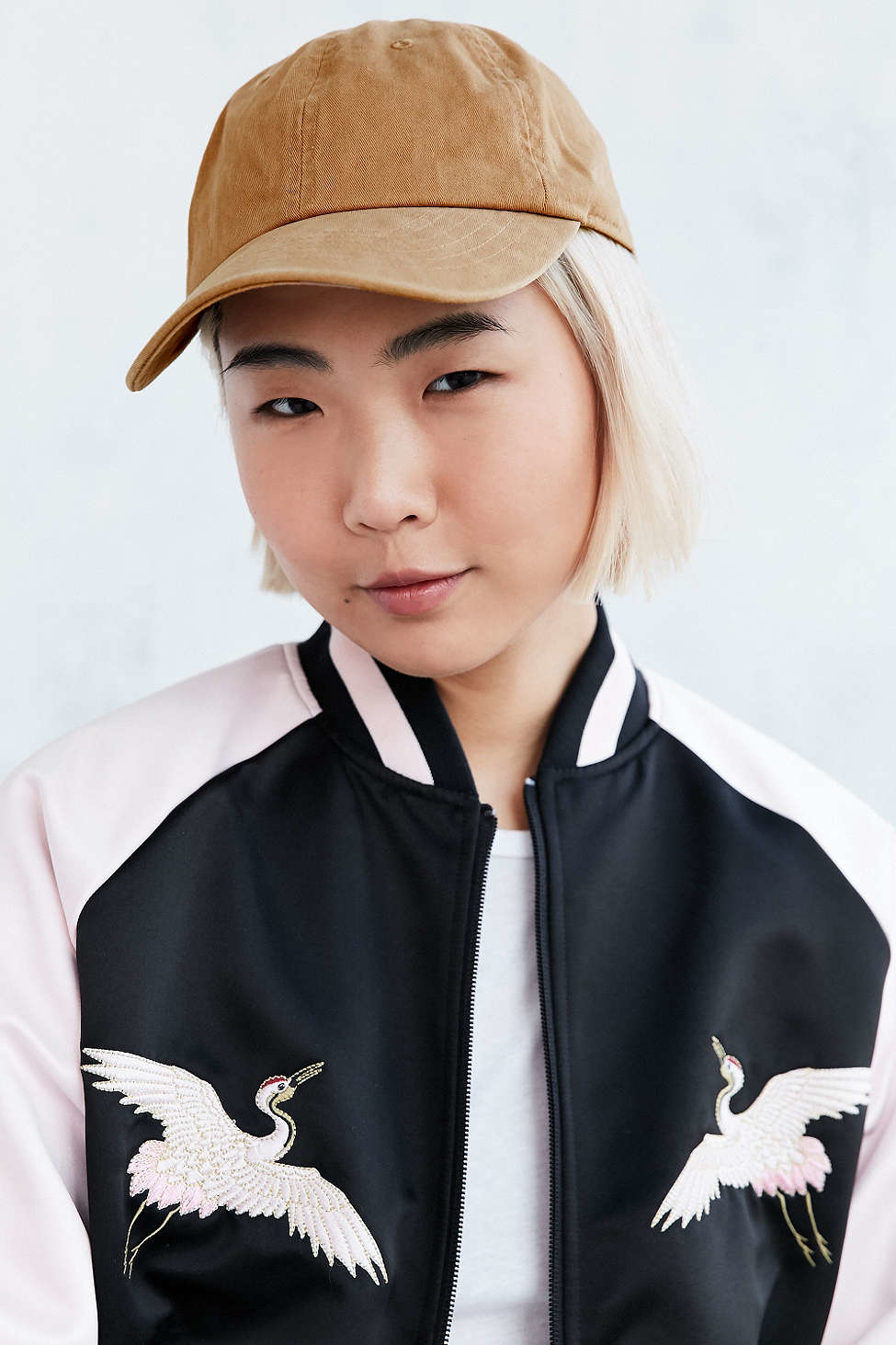 uo washed canvas baseball hat