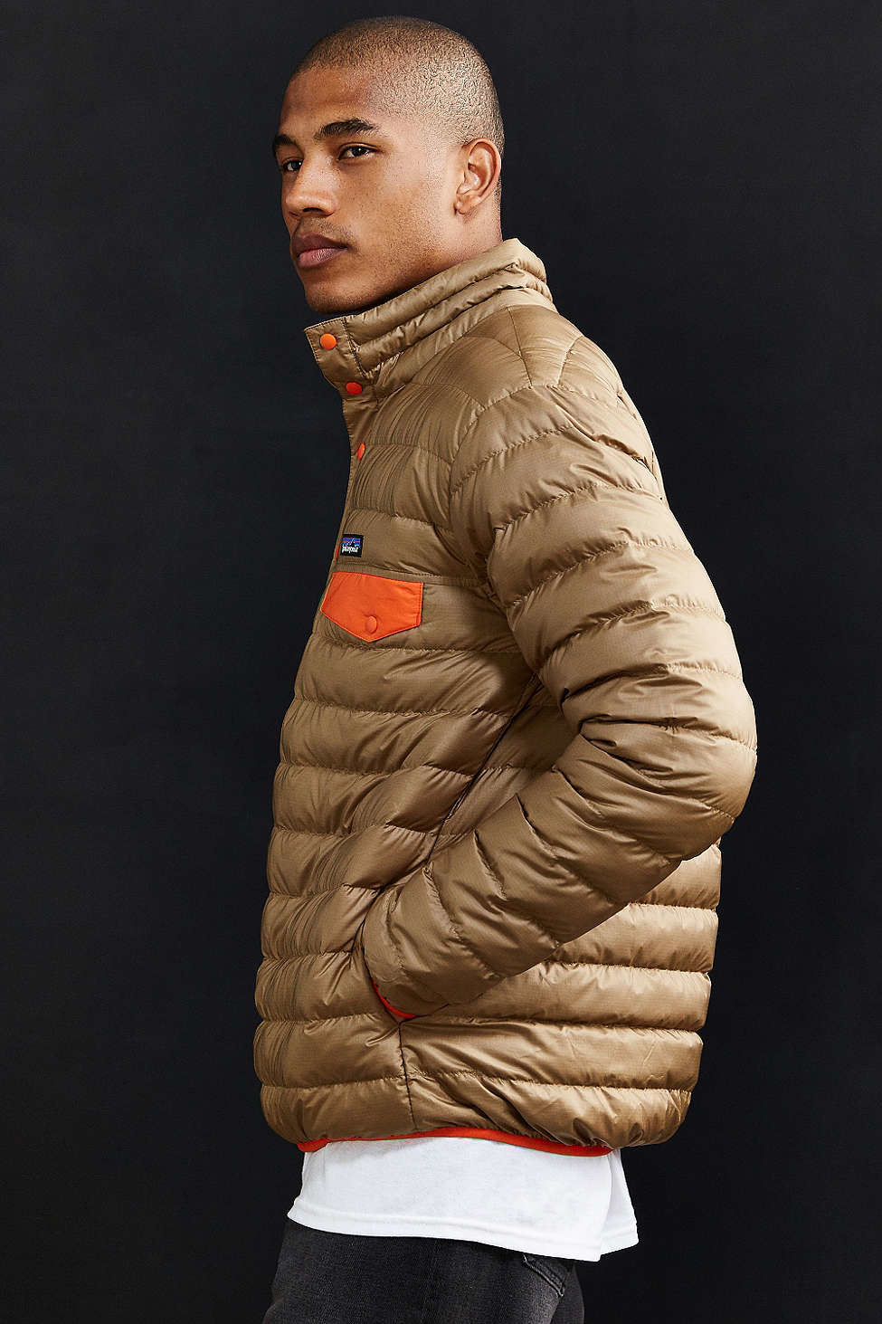 patagonia snap down pullover