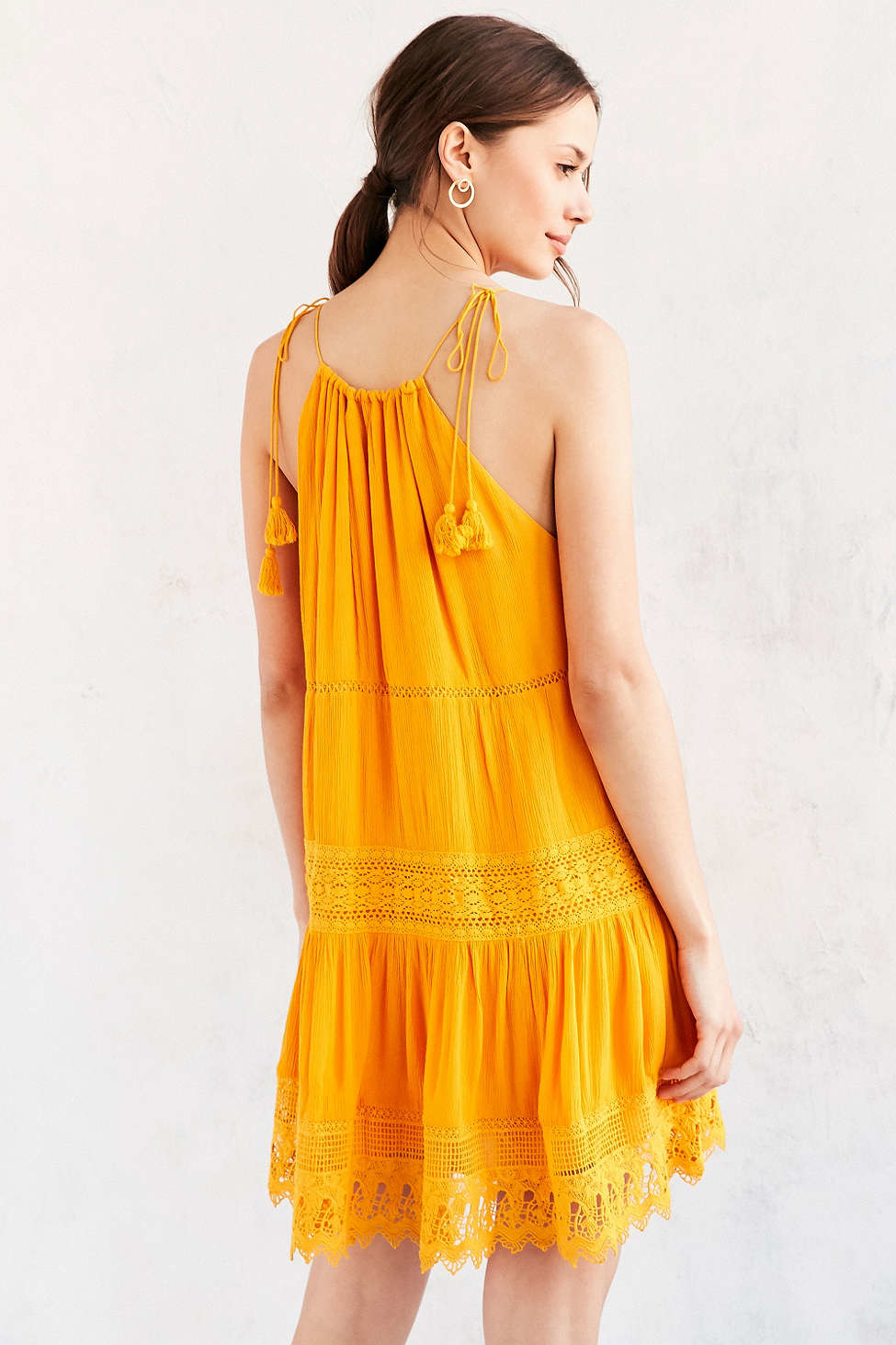 Kimchi Blue La Palma Crochet Inset Mini Dress - Urban Outfitters ... Kimchi Blue La Palma Crochet Inset Mini Dress - Urban Outfitters ...