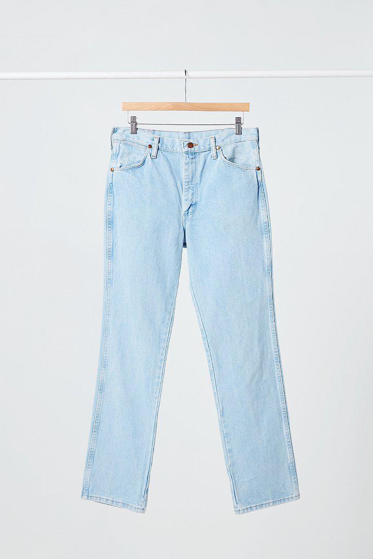 Urban Outfitters Vintage Wrangler Light Wash Jean in Blue | Lyst