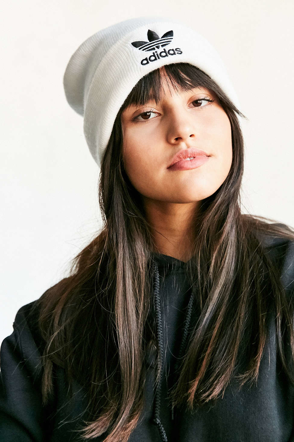 White adidas beanie womens Clearance