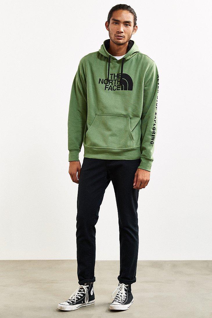 Hoodie Sweatshirt in Green for Men 