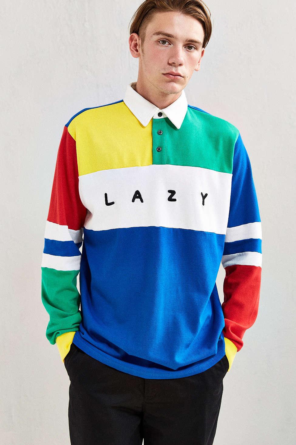 Lazy Oaf Cotton All Teams Rugby Shirt 