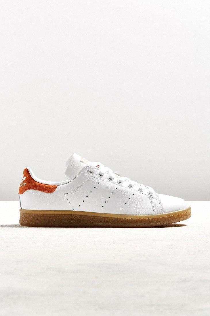 adidas Originals Leather Stan Smith Gum Sole Sneaker in White for Men - Lyst